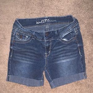 jean shorts